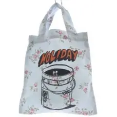 HOLIDAY 花柄 トートバッグ ミニのサムネイル