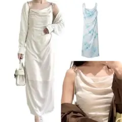 タックドレープキャミワンピース　 FRAY I.Dフレイ アイディー