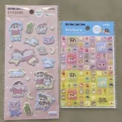 クレヨンしんちゃん ふわふわシールブロックデコシール タイルシール seria