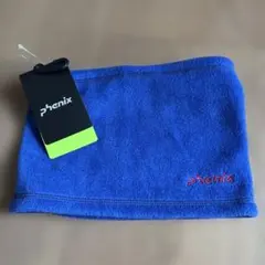 未使用☆phenix フェニックス　ネックウォーマー　ジュニア　ブルー　スキー
