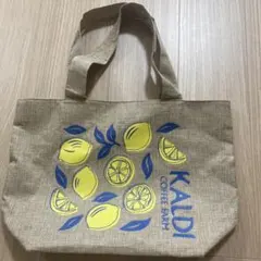 新品KALDI オリジナルレモンバッグのサムネイル
