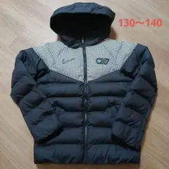 NIKE CR7 ダウンコート 黒　130～140