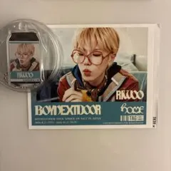 BOYNEXTDOOR HOME リウ 缶ラベル ＆キーホルダー