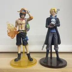 エースとコビーフィギュア2体セット　ワンピース