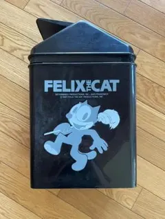 昭和レトロ　Felix the Cat 　ダストボックス
