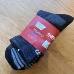 【新品未使用】 ANQIERスポーツソックス　3足セット Lサイズ