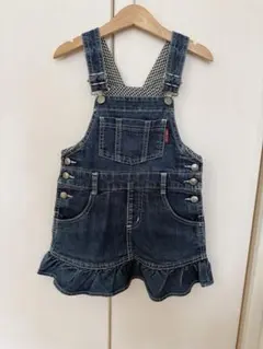 COMME CA ISM デニムオーバーオール 100cm