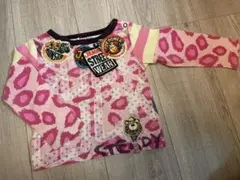 JAM✦長袖Tシャツ ピンク レオパード柄　80cmのサムネイル