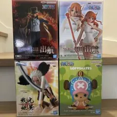★ワンピース★サボ★ナミ★ホーク★チョッパー★フィギュア4種★まとめ売り★