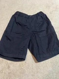 GU 黒 ハーフパンツ 130サイズ