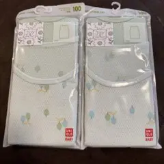 【新品未開封】UNIQLO コットンメッシュタンクトップ　100cm 2セット