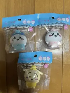 ちいかわ ソフビインテリアマスコット 3個セット