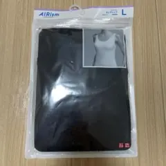 ユニクロAIRism タンクトップ Lサイズ ブラック