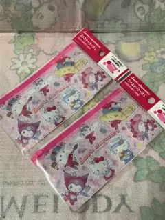 サンリオキャラクターズ　ファスナーケース　2セット　ケース　サンリオ
