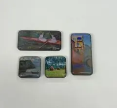 クロード・モネ 名画マグネット 4点セット
