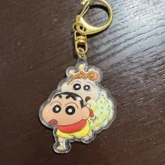 クレヨンしんちゃん 3Dアクリルキーホルダー　嵐を呼ぶ！オラと宇宙のプリンセス