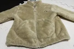 リス柄　フリース アウター 80cm