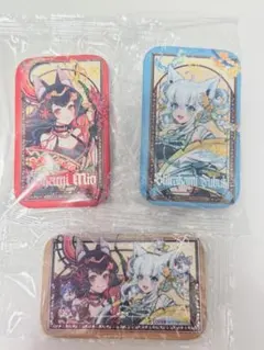 ホロライブ 大神ミオ 白上フブキ 台湾 ANIKOKO 缶バッジ 全種類セット