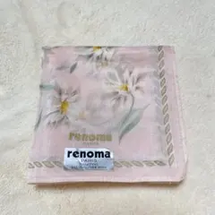 renoma ハンカチ 花柄 ピンクのサムネイル