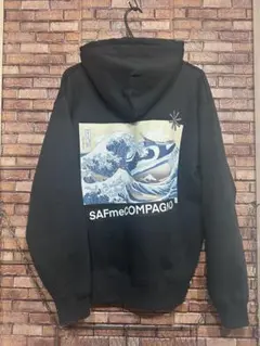 SAFmeCOMPAGNO パーカー　葛飾北斎