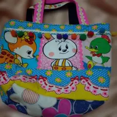 ハンドメイド パッチワーク トートバッグのサムネイル