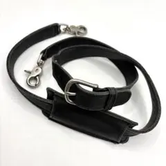 オールドコーチ ショルダーストラップ 黒 シルバー ブリーフケース 鞄 バッグ