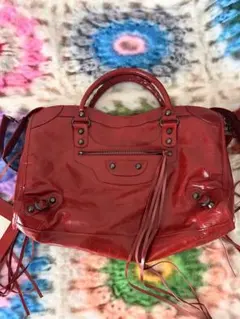 BESSO ハンドバッグ　ショルダー　city bag 赤　レッド BESSO ハンドバッグ ショルダー city bag 赤 レッド - メルカリ