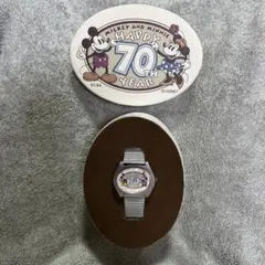 ミッキー＆ミニー 70周年記念 モデル デザイン アルバウォッチ