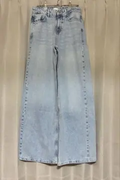 ZARA ワイド ジーンズ デニムパンツ