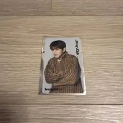 straykids スキズ　スンミン　フォトカード　ラントレ　トレカ