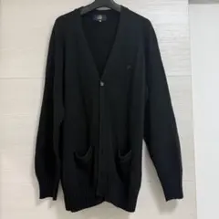アンビー トンボ カーディガン 黒 &be