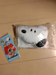 ミスド×スヌーピー クッションポーチとストラップセット