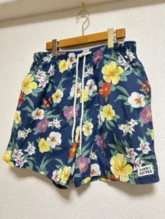 [VINTAGE] TOMMY HILFIGER スイムショーツ　フローラル柄