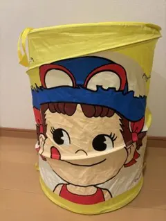 不二家 ペコちゃん ポコちゃん 収納ボックス ランドリーバスケットのサムネイル