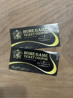 2025町田ゼルビアホームゲームプレミアムシート招待券2枚 2025年 FC町田ゼルビア ゼルビアサポーターズシート招待券 大人2