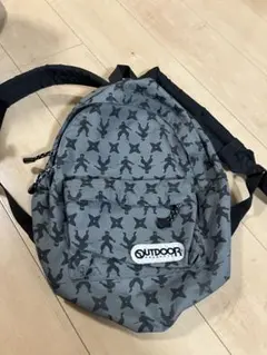 OUTDOOR 忍者柄 グレーリュックのサムネイル