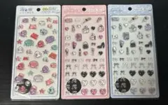 プクプクジェリーシール　3種セット　硬いシール　日本メーカー品　暗闇で光る