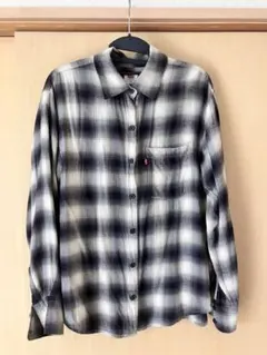 Levi's チェック柄フランネルシャツ 長袖