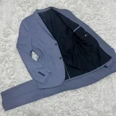 ​美品✨H&M セットアップ スーツ スーパー スキニーフィット ブルー 50