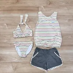 グレイス セパレートビキニ 4点セット ボーダー 11号