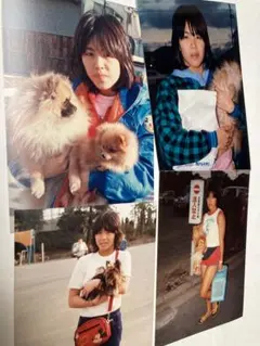 女子プロレス生写真　JBエンジェルス　立野記代　４枚セットのサムネイル