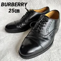 バーバリー】BURBERRYウィングチップタッセルローファー レザー