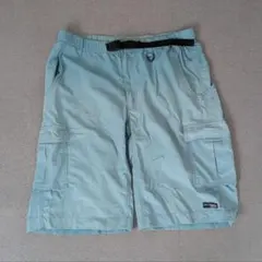 Columbia 水色 ショートパンツ Mサイズ