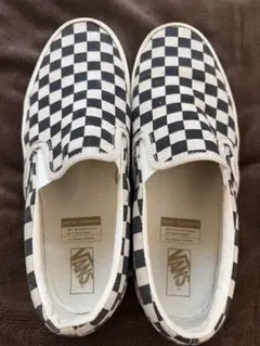 VANS usaモデル チェック柄 スリッポン