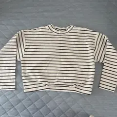 ストライプ 長袖カットソー