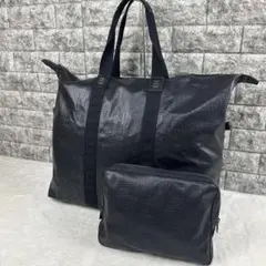 収納ポーチ付き　ジャンポールゴルチエ　ボストンバッグ　大容量　ブラック 2025年最新】JeanPaul GAULTIER メンズ ボストンバッグ・旅行用