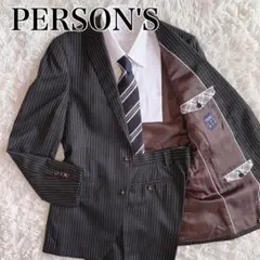 ✨極美品✨パーソンズフォーメン　セットアップ　ストライプ　YA6 洋服の青山
