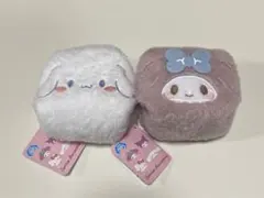 むきゅむきゅミニキャラメルポーチ　マイメロディ＆シナモロール