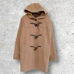 【Freude】しまむら ダッフルコート ブラウン ミディアム丈 Lサイズ