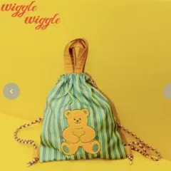 wiggle wiggle ナップサック かばん バッグ しまむら バースデイ